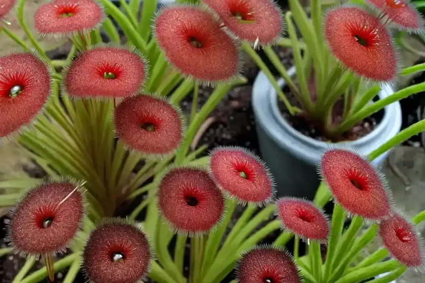 Thread-leaf sundew (drosera filiformis var. filiformis) — photo 3