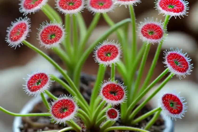 Threadleaf sundew (drosera filiformis) — photo 2