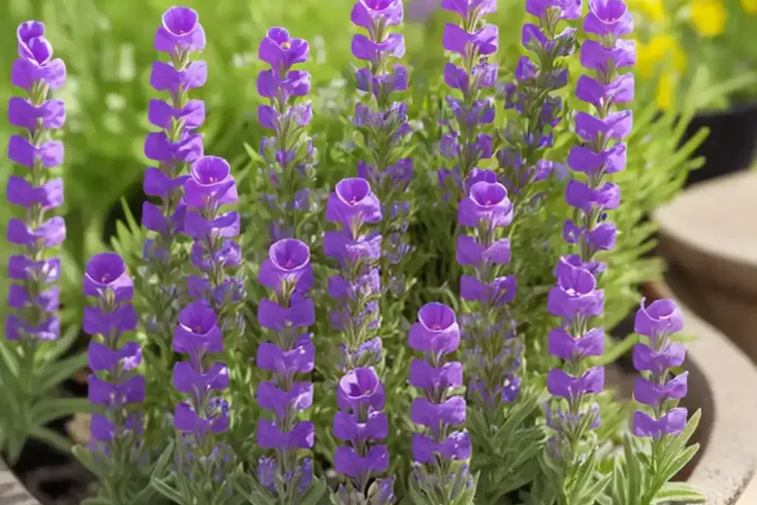 Three-coloured toadflax (linaria triphylla) — photo 3