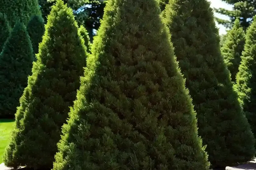Thuja plicata fluffy� (western arborvitae)