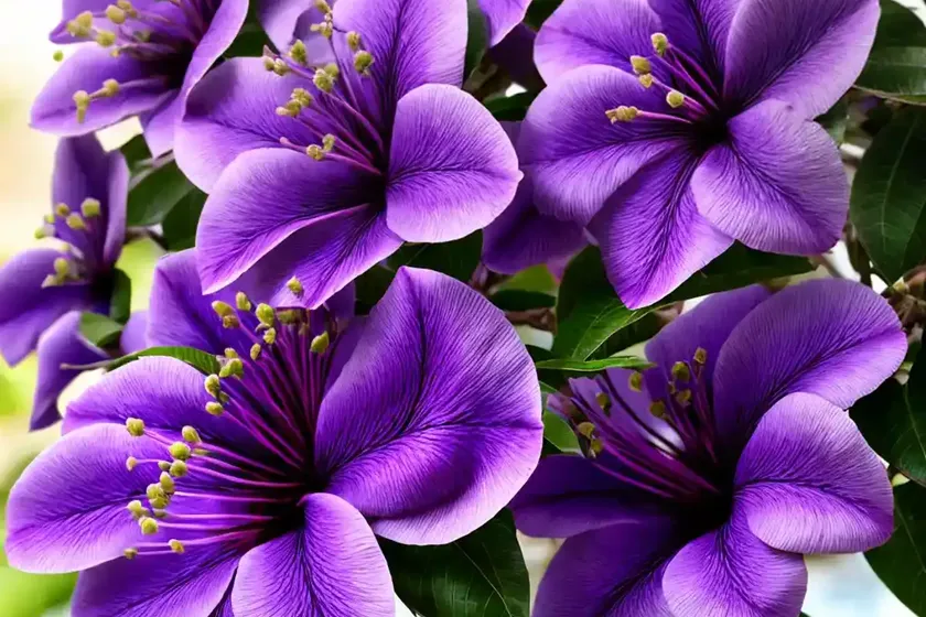 Tibouchina granulosa (purple glory tree) — photo 2