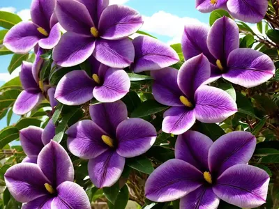 Tibouchina Granulosa (Purple Glory Tree)