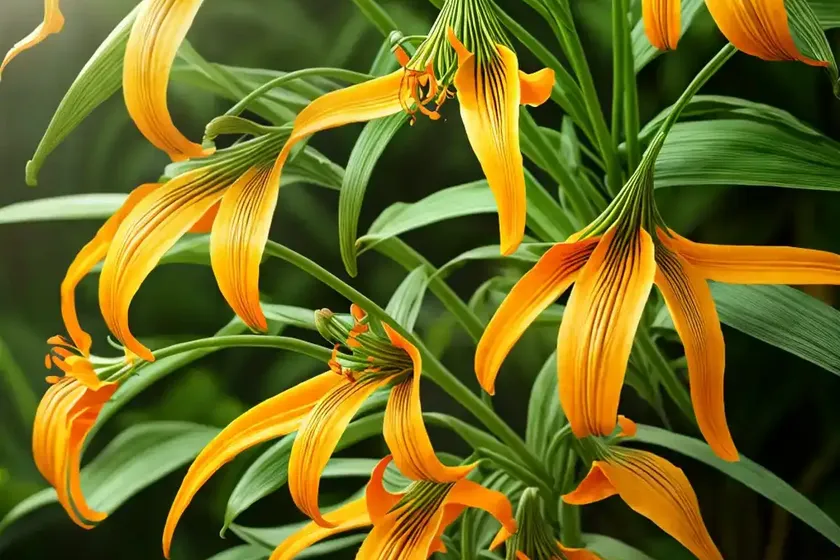 Tiger lily (lilium lancifolium) — photo 3