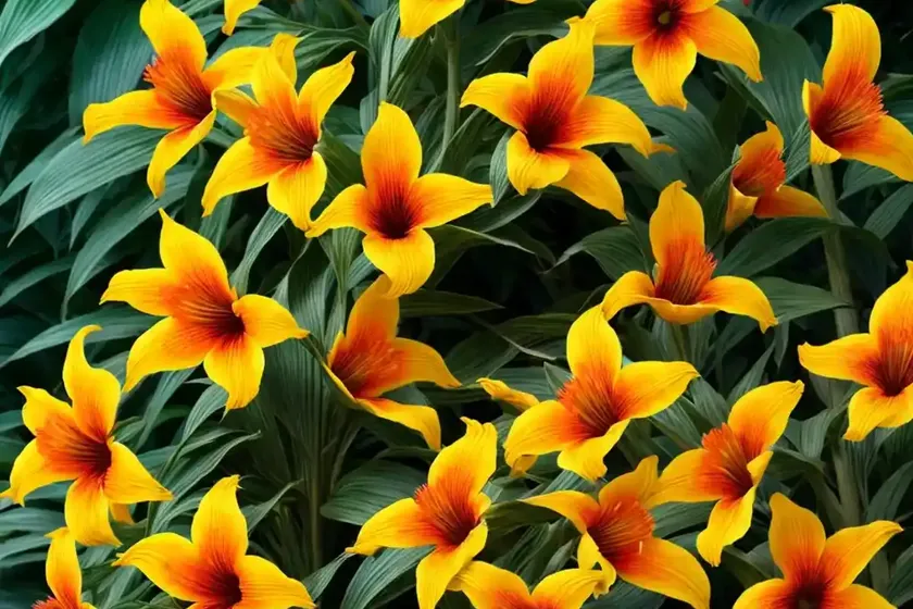 Tigridia pavonia ‘lilacea’ (tiger flower) — photo 2