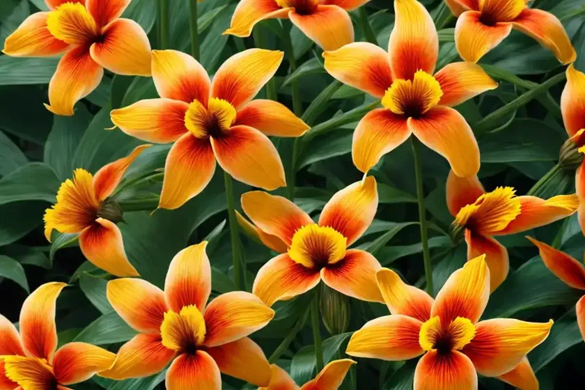 Tigridia pavonia ‘lilacea’ (tiger flower) — photo 3
