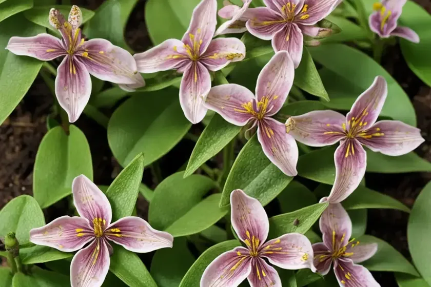 Toad lily (tricyrtis hirta) — photo 2