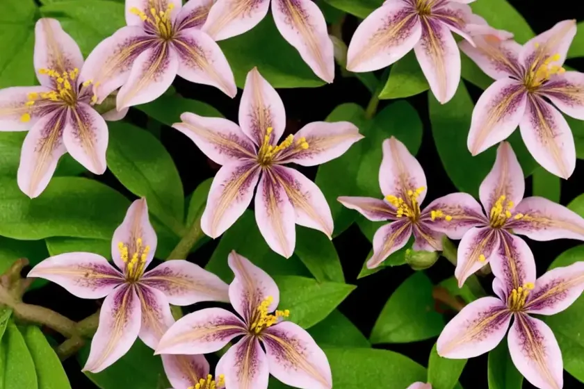 Toad lily (tricyrtis ‘sinonome’) — photo 2