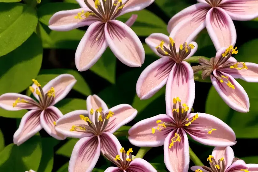 Toad lily (tricyrtis ‘sinonome’) — photo 3
