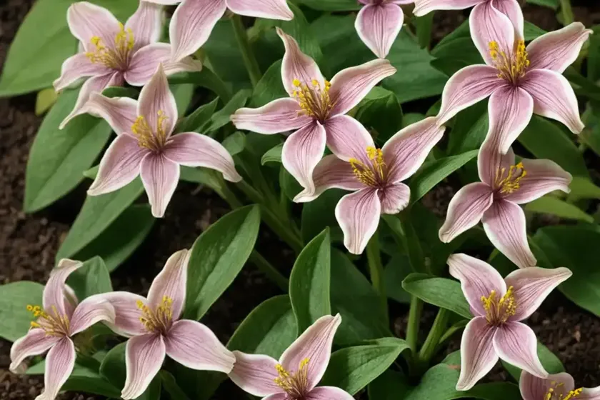 Toad lily (tricyrtis ‘taipei silk’) — photo 2
