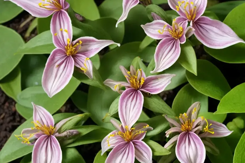 Toad lily (tricyrtis ‘taipei silk’) — photo 3
