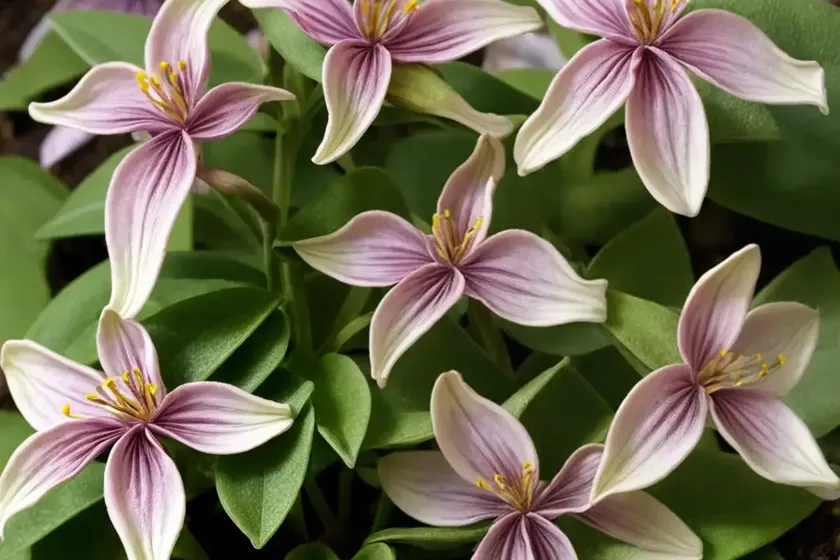 Toad lily (tricyrtis ‘taipei silk’)