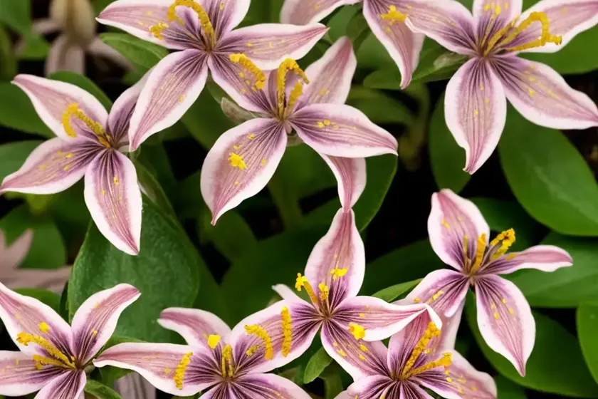 Toad lily (tricyrtis ‘tojen’) — photo 3