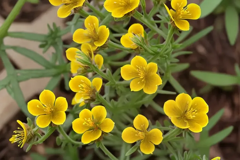 Toadflax-leaved st john’s-wort (hypericum linariifolium) — photo 2