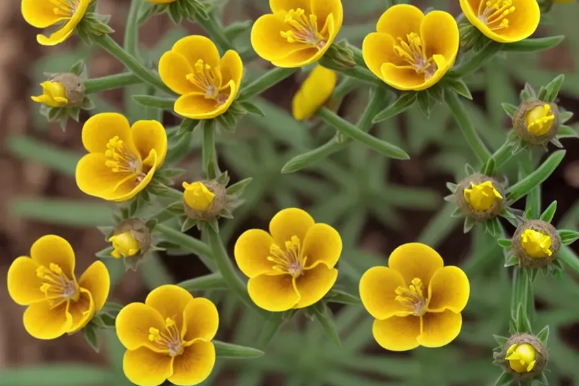 Toadflax-leaved st john’s-wort (hypericum linariifolium) — photo 3