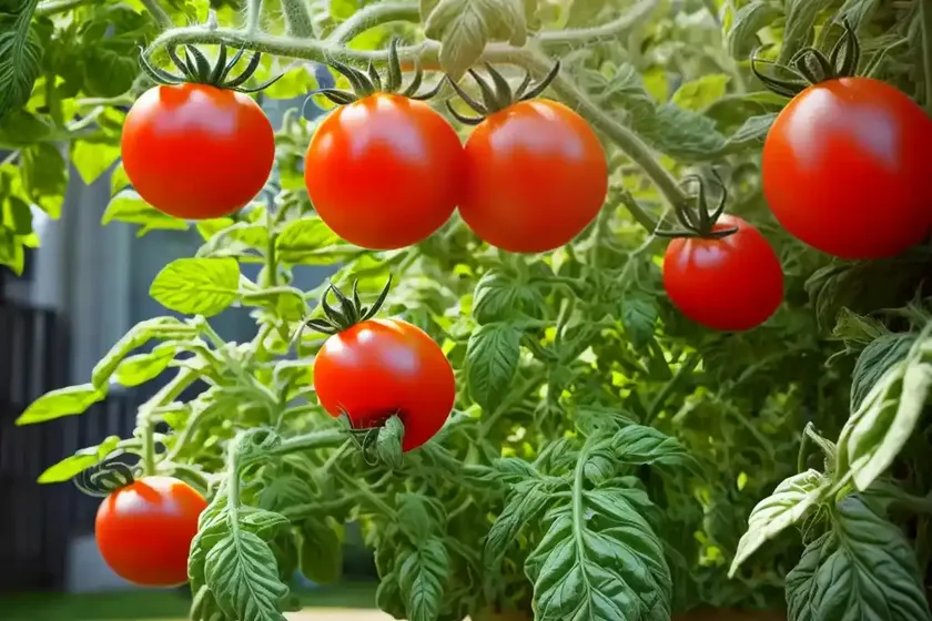 Tomato plant (solanum lycopersicum) — photo 2