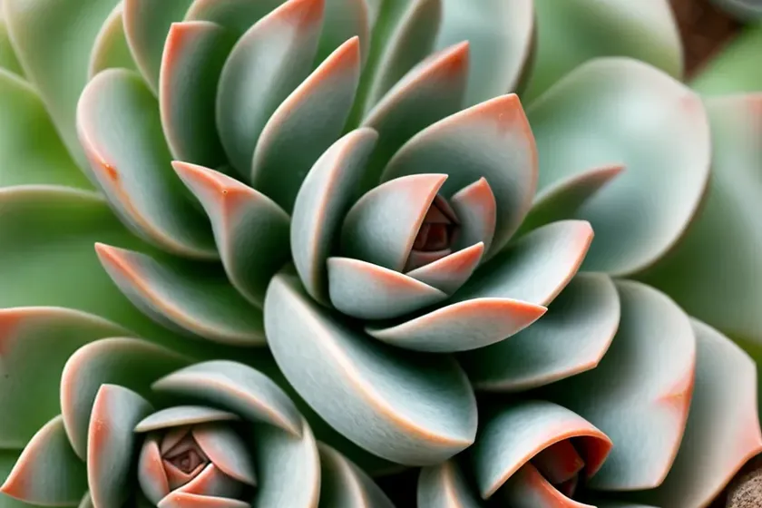 Topsy turvy (echeveria runyonii) — photo 2