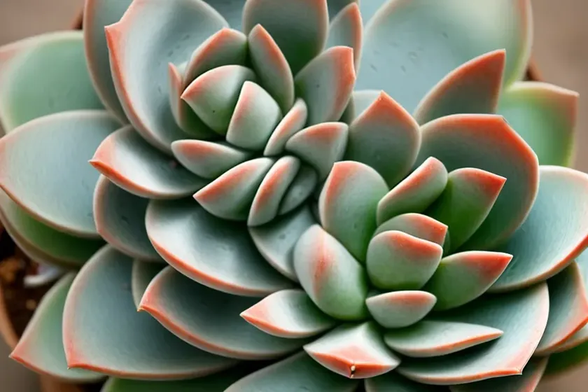 Topsy turvy (echeveria runyonii) — photo 3
