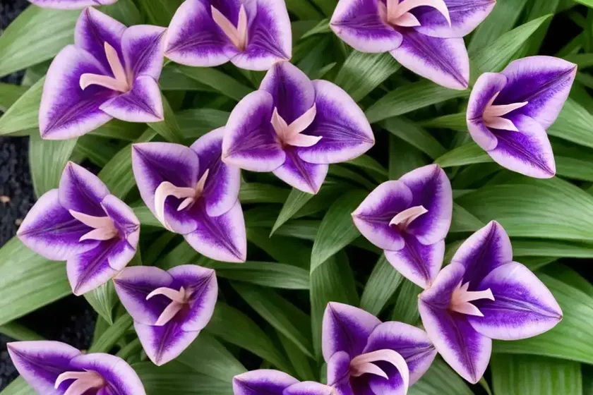 Tradescantia pallida ‘purpurea’ (purple heart) — photo 2