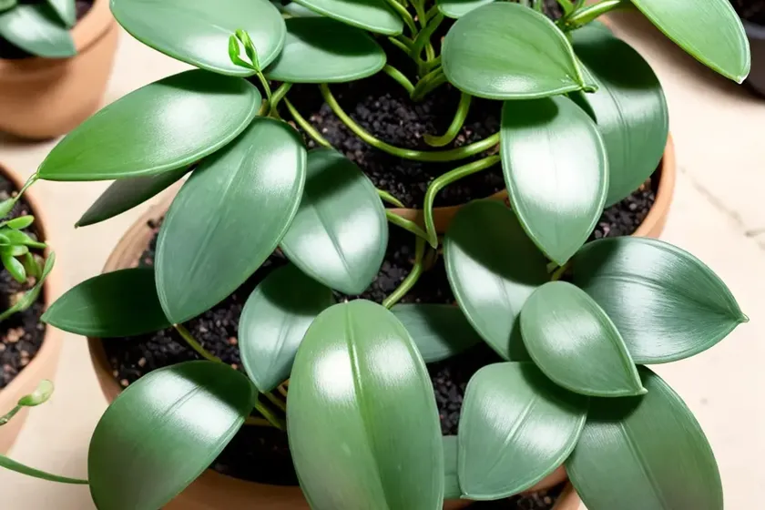 Trailing jade (peperomia rotundifolia) — photo 3