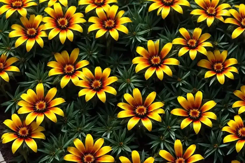 Treasure flower (gazania linearis ‘colorado gold’) — photo 3