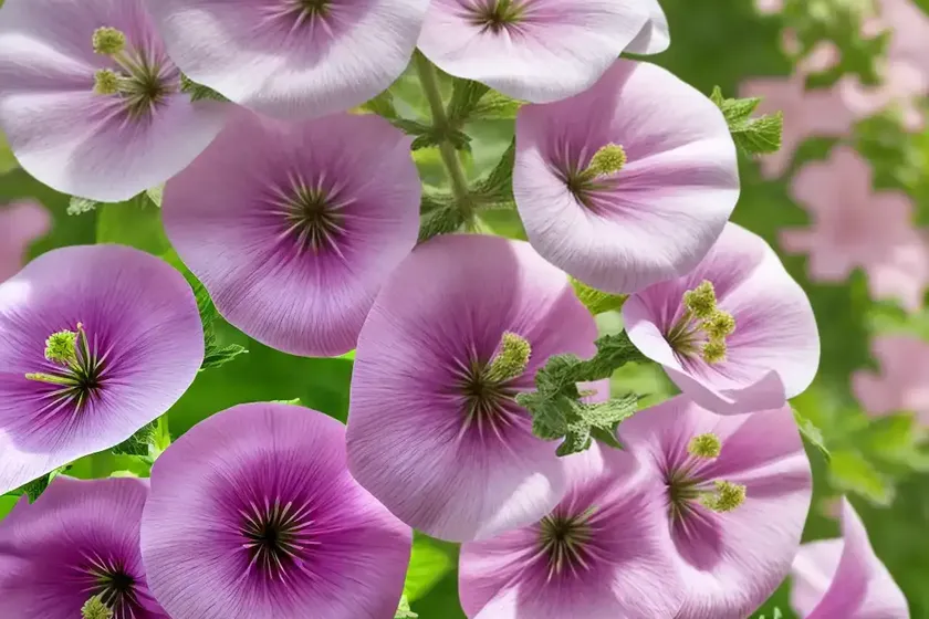 Tree mallow (lavatera arborea) — photo 2