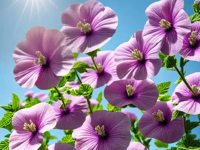 Tree Mallow (Lavatera Arborea)