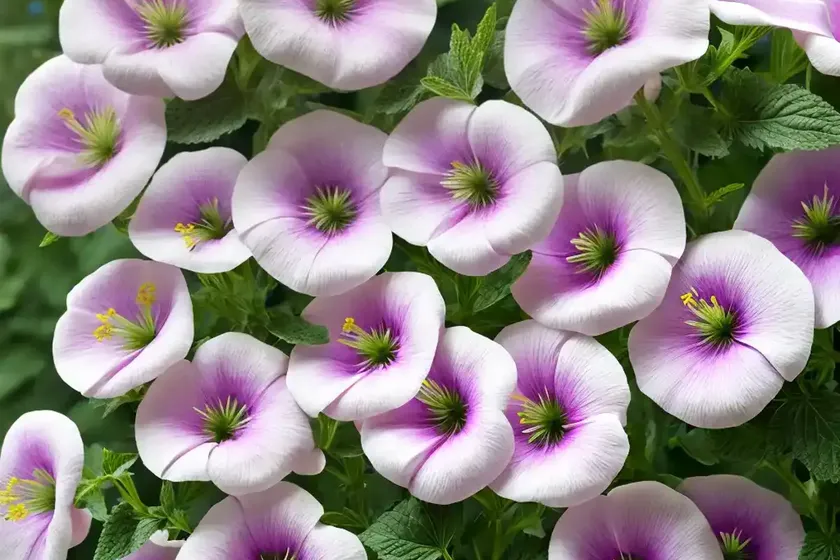 Tree mallows (lavatera trimestris)