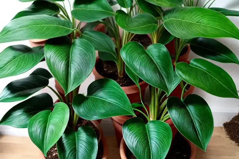 Tree philodendron (philodendron bipinnatifidum) — photo 2