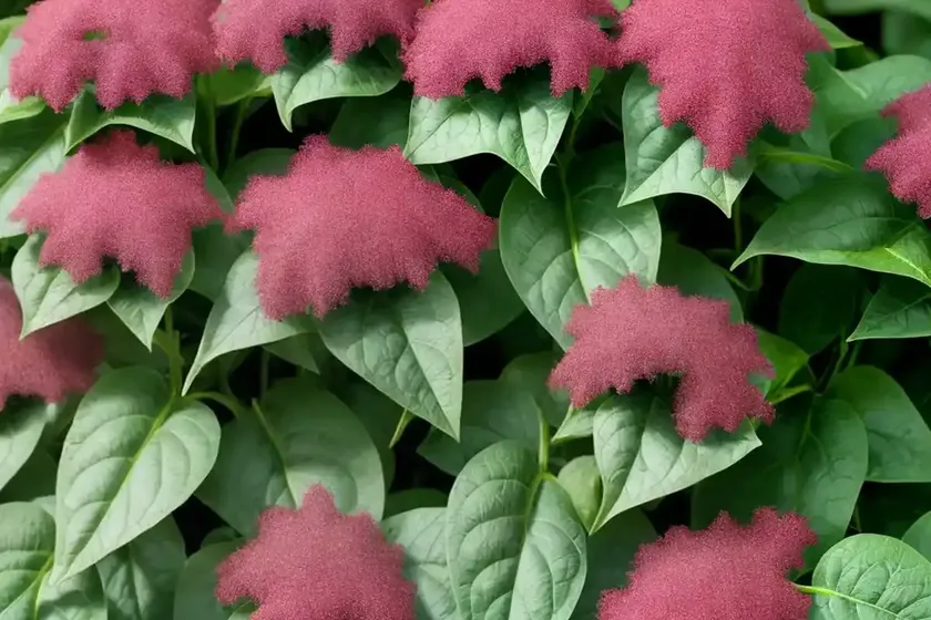 Tree spinach (chenopodium giganteum) — photo 3