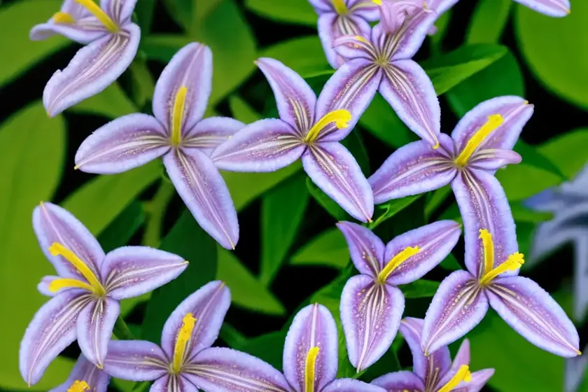 Tricyrtis ‘blue wonder’ (toad lily) — photo 3