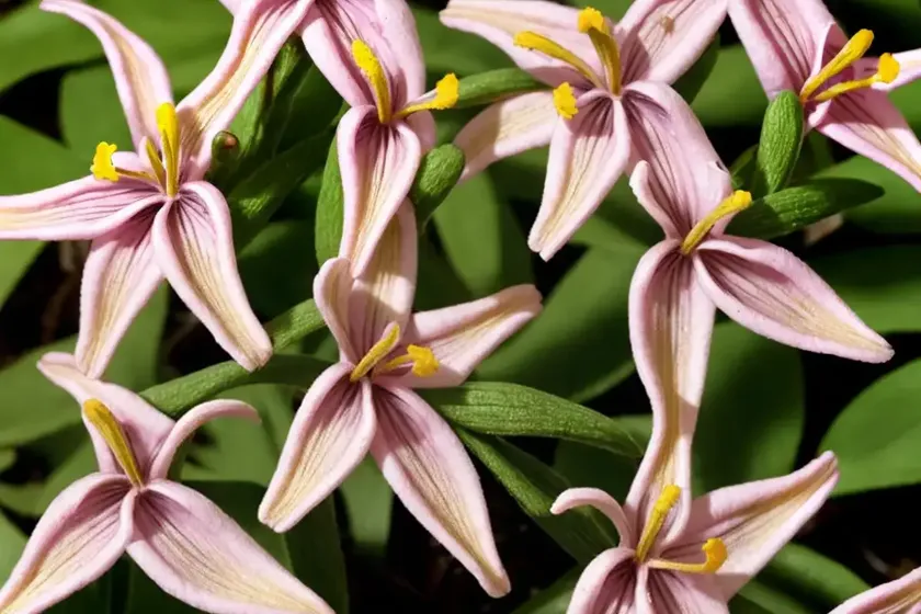 Tricyrtis formosana ‘gilt edge’ (toad lily) — photo 3