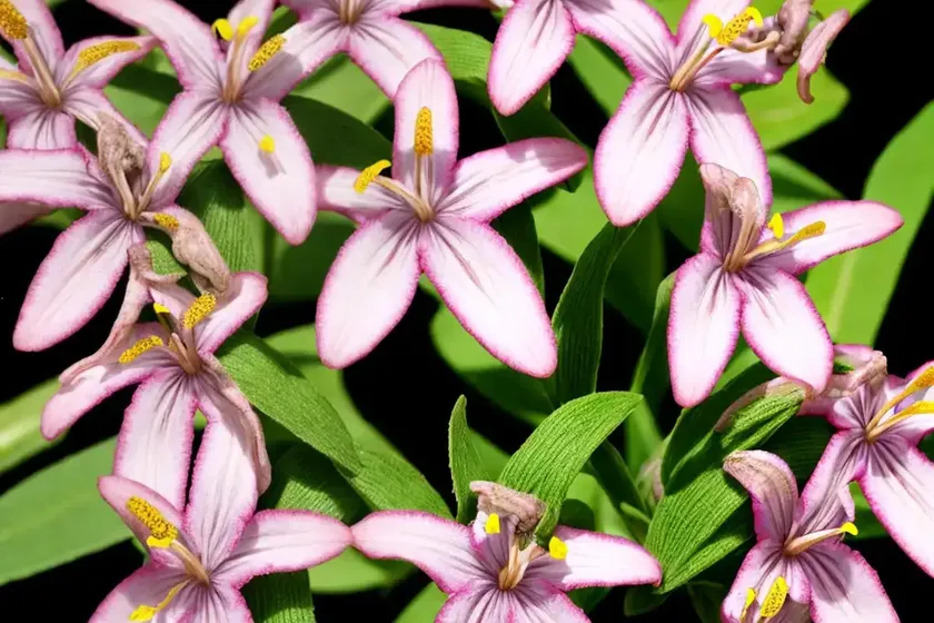 Tricyrtis hirta ‘miyazaki hybrids’ (toad lily) — photo 3