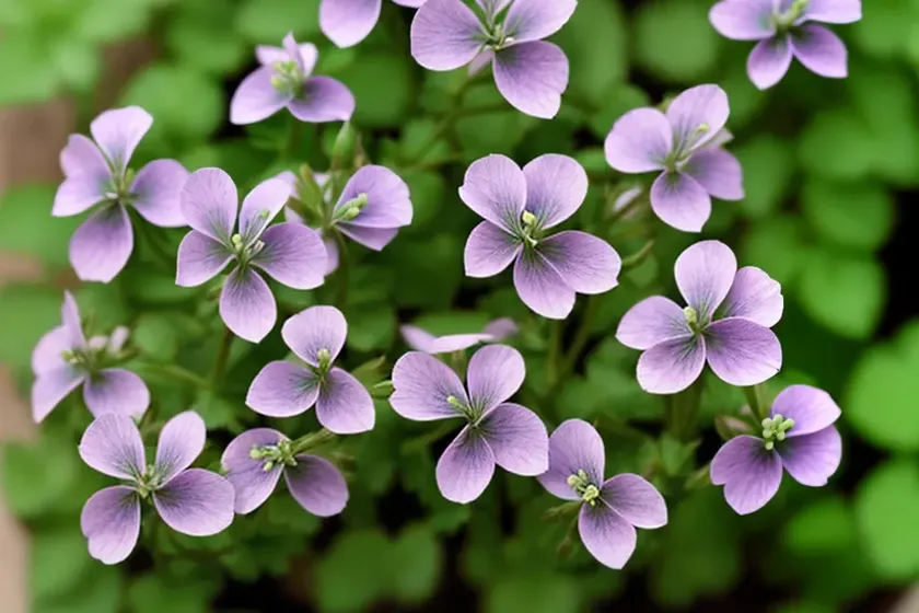 Trifoliate bittercress (cardamine trifolia) — photo 3