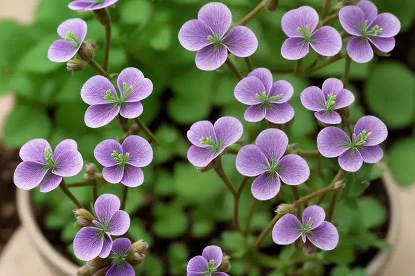 Trifoliate bittercress (cardamine trifolia)