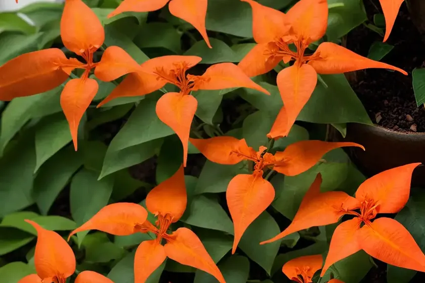Trumpet creeper (campsis x tagliabuana ‘madame galen’) — photo 2