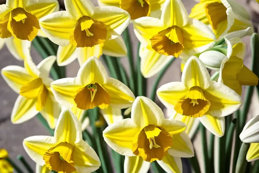Trumpet daffodil (narcissus ‘lugano’) — photo 3