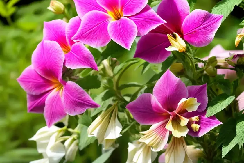 Trumpet-flower (tecoma stans)