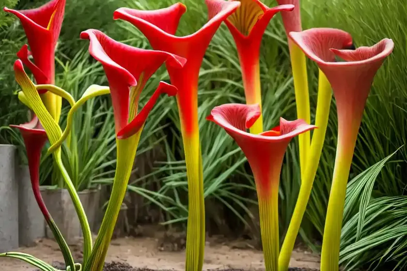 Trumpet pitchers (sarracenia) — photo 3