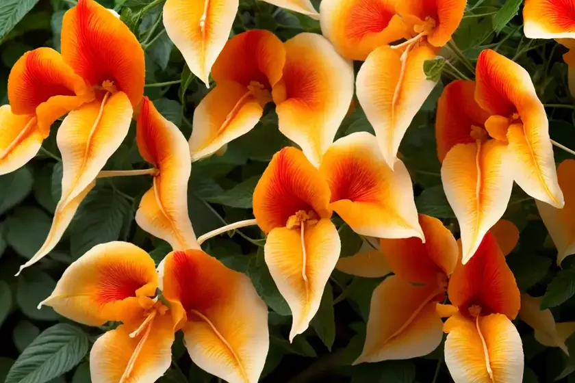 Trumpetcreeper (campsis radicans ‘apricot’) — photo 2