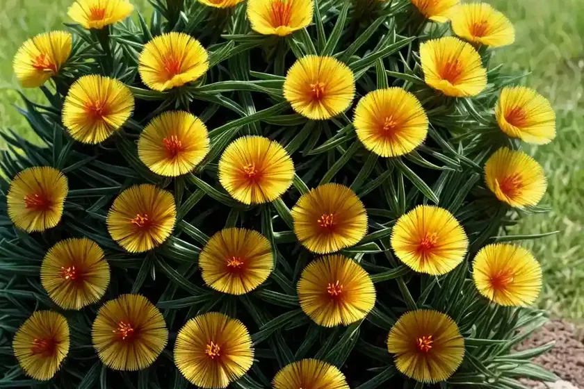 Tuber hawkbit (leontodon tuberosus) — photo 2
