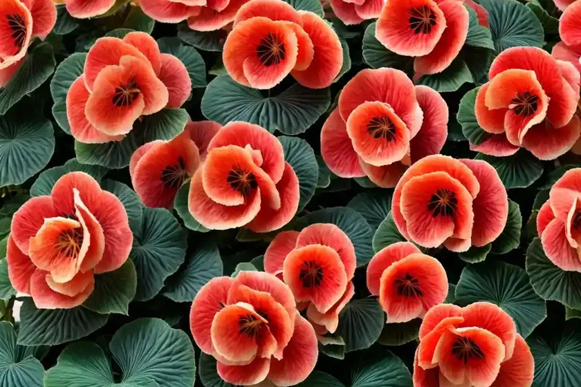 Tuberous begonias (begonia x tuberhybrida) — photo 3