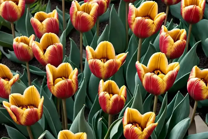 Tulip (tulipa gesneriana)