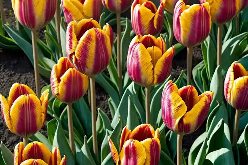 Tulipa ‘Cafe Noir’ (Single Late Tulip) — photo 2