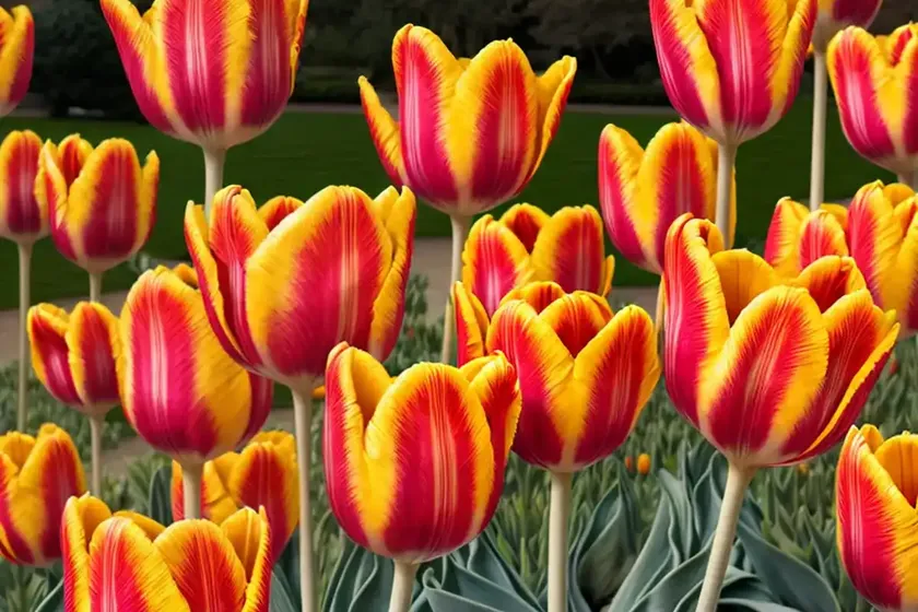 Tulipa ‘Early Glory’ (Triumph Tulip) — photo 2