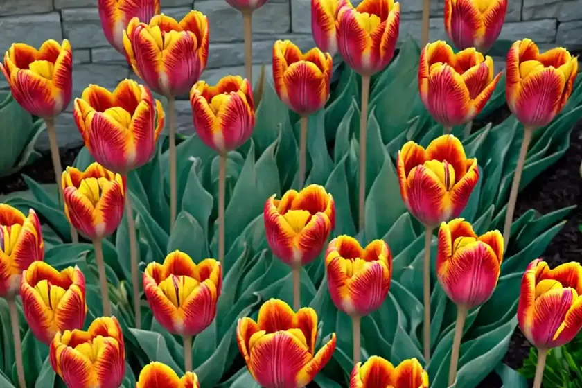 Tulipa ‘Early Glory’ (Triumph Tulip) — photo 3