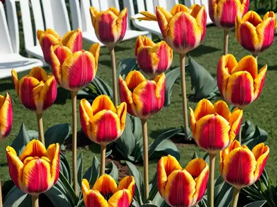 Tulipa ‘Early Glory’ (Triumph Tulip)