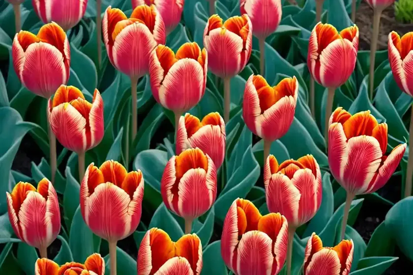 Tulipa praestans ‘shogun’ (botanical tulip) — photo 3