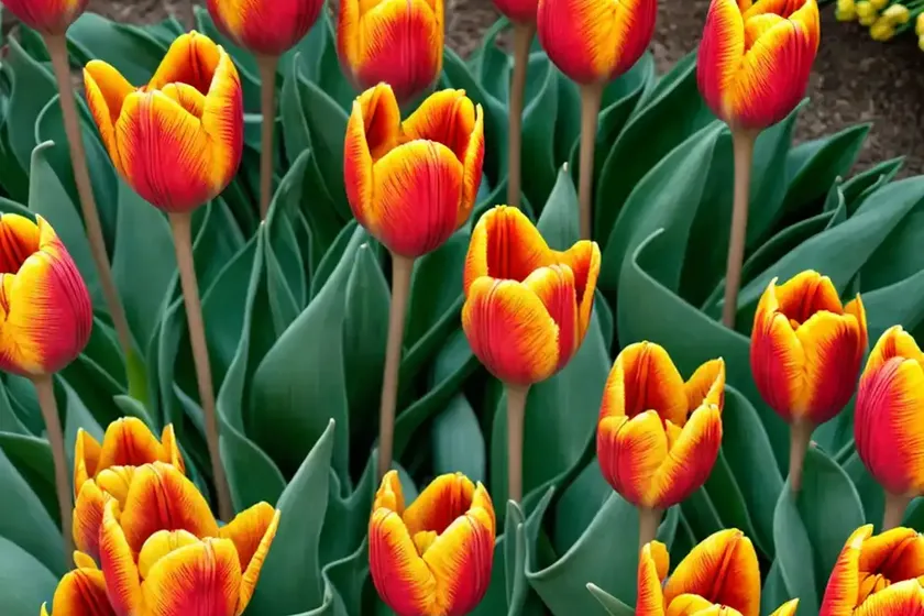 Tulipa sprengeri (sprenger tulip) — photo 3