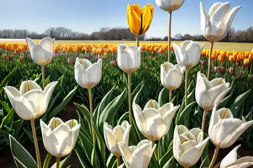 Tulipa sylvestris (botanical tulip) — photo 3
