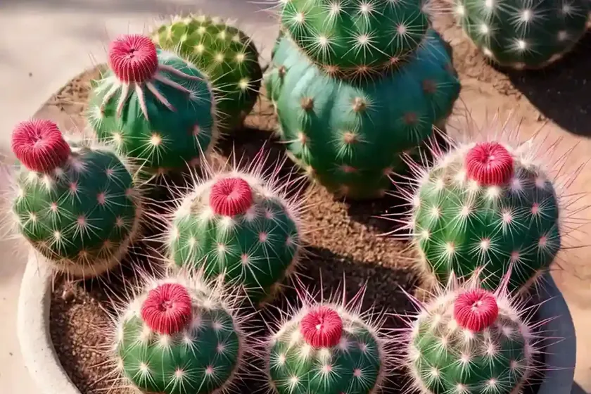 Turk’s cap cactus (melocactus broadwayi) — photo 2